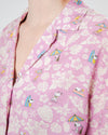 Peanuts Tropical Aloha Blouse Pink