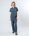 Borneo Batwing Blouse Navy