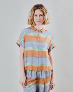 Mediterranean Batwing Blouse