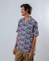 Asis Percales Tigris Aloha Shirt Ecru