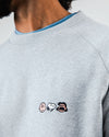 Peanuts The Gang Sweatshirt Grey Melange