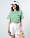 Peanuts The Tennis Snoopy Oversize Tee Green