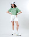 Peanuts The Tennis Snoopy Oversize Tee Green