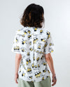 Minions Coffee Aloha Blouse Ecru