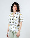 Minions Coffee Aloha Blouse Ecru