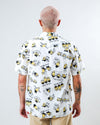 Minions Coffee Aloha Shirt Ecru