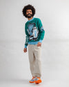 The Indoor Society Sweater Green