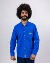 The Indoor Society Overshirt Blue