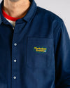 The Indoor Society Overshirt Blue