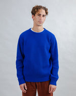 Wool Sweater Blue Klein