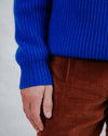 Wool Sweater Blue Klein