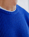 Wool Sweater Blue Klein