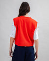 Wool Vest Red