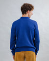 Knitted Polo Blue