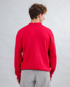 Knitted Polo Red