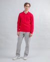 Knitted Polo Red