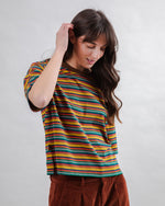 Stripes Squared Tee Multicolor