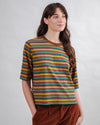 Stripes Squared Tee Multicolor