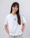 Peanuts Records Oversize Tee White