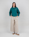 Peanuts Records Polo Sweatshirt Green