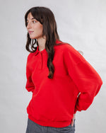 Brava Gum Polo Sweatshirt Red