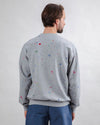 Splash Paint Sweatshirt Grey