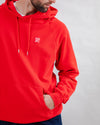 Hot & Brava Pizza Hoodie Sweatshirt Red