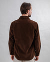 Corduroy Overshirt Chocolate