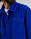 Corduroy Overshirt Klein Blue