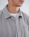 Corduroy Overshirt Grey