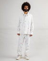 Splash Paint Corduroy Overshirt