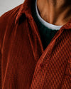 Corduroy Overshirt Copper