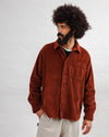 Corduroy Overshirt Copper