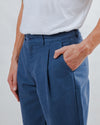 Brava Gum Pleated Pants Indigo