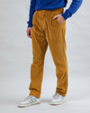 Corduroy Pleated Chino Pants Camel