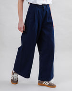 Wide Leg Pants Denim Dark