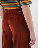 Corduroy Pleated Pants Copper