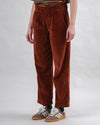 Corduroy Pleated Pants Copper