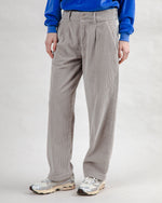 Corduroy Pleated Pants Grey