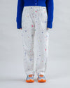 Splash Paint Corduroy Pleated Pants