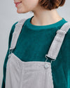 Corduroy Overall Grey