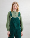 Corduroy Overall Dark Green