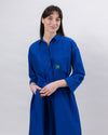 Bombon Shirt Dress Klein Blue