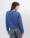 Brava Gum Quilt Sweatshirt Indigo