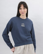 Peanuts Everybody?s in a Hurry Sweatshirt Indigo