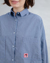 Oversize Stripes Gum Shirt