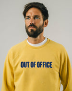 Out of Office Cotton Sweatshirt Yellow