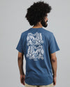 Asis Percales Tigris Regular T-Shirt Blue