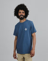 Asis Percales Tigris Regular T-Shirt Blue