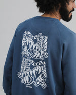 Asis Percales Tigris Sweatshirt Blue